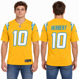 Custom Justin Herbert Los Angeles Chargers Fan Inspired Alternate Super Chargers Game Player Jersey - Navy