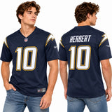 Custom Justin Herbert Los Angeles Chargers Fan Inspired Alternate Premium F.U.S.E. Stitched Premium Limited Jersey - White