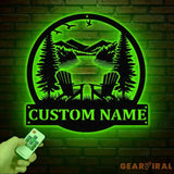 Custom Lakehouse Sign Personalized Cabin Name Sign Dad Gift Lakehouse Decor Family Name Sign Outdoor Sign Christmas Gift