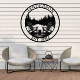 Custom Lakehouse Sign Personalized Cabin Name Sign Dad Gift Lakehouse Decor Family Name Sign Outdoor Sign Christmas Gift