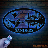 Custom Lakehouse Sign Personalized Cabin Name Sign Dad Gift Lakehouse Decor Family Name Sign Outdoor Sign Christmas Gift