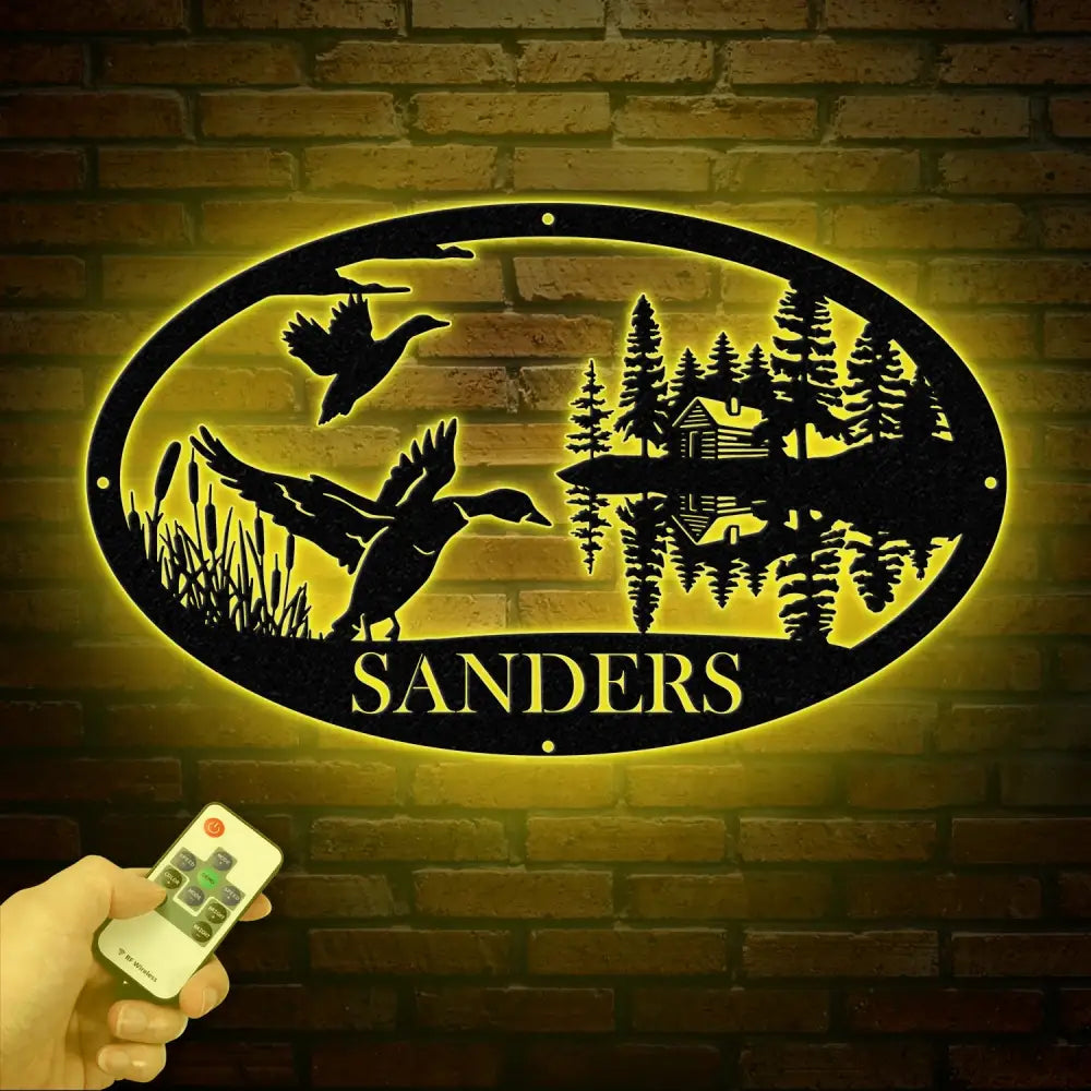 Custom Lakehouse Sign Personalized Cabin Name Sign Dad Gift Lakehouse Decor Family Name Sign Outdoor Sign Christmas Gift