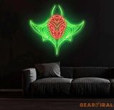 Custom Manta Ray Neon Sign Ocean-Themed LED Wall Art Marine Life Neon Light for Aquarium Decor Unique Underwater Sea