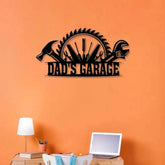 Custom Mechanic Tools Metal Sign Papas Workshop Sign Handyman Tools Wall Art Garage Sign Repair Tools Wall Art Garage