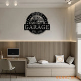 Custom Metal Truck Garage Signs with Led Light Man Cave Named Wall Art Deco Metal Garage Wall Art Dad’s Gift for