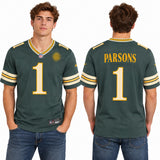 Custom Micah Parsons Green Bay Packers Fan Inspired 2026 Rivalries Collection Game Jersey - Green