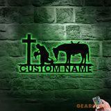 Custom Military Soldier Metal Sign Metal Memorial Stakes Personalized Veterans Military Grave Name Sign Memorial Stakes