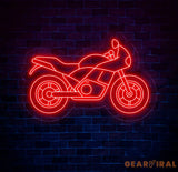 Custom Motorcycle Neon Sign – Stylish Neon Wall Art for Bikers Garage or Man Cave – Perfect Neon Decor for Motorcycle