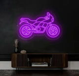 Custom Motorcycle Neon Sign – Stylish Neon Wall Art for Bikers Garage or Man Cave – Perfect Neon Decor for Motorcycle