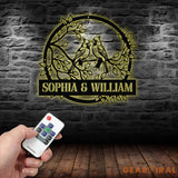 Custom Name Cardinals Wedding Decor Personalized Wedding Gifts Custom Wedding Signs Bird Wall Decor Bridal Shower Sign