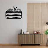 Custom Name Cheerleading Medal Hanger with Led Light Custom Rungs for Medals Ribbons Medal Hanger Medal Display