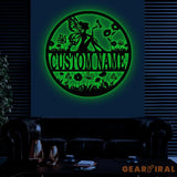 Custom Name Fairy Sign with Led Lights Personalized Fairy Lover Name Sign Nursery Decor Girls Room Decor Christmas