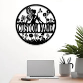 Custom Name Fairy Sign with Led Lights Personalized Fairy Lover Name Sign Nursery Decor Girls Room Decor Christmas