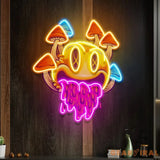 Custom Name Funny Psychedelic Artwork Led Neon Sign Light