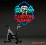 Custom Name Home Gym Neon Sign Gym Sign Home Gym Decor Gift for Gym Lover Workout Room Wall Decor Fitness Decoration