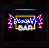 Custom Name Neon Bar Sign Personalized Bar Club Neon Signs Neon Sign Home Bar Decor Bar Decoration Neon Lights Business