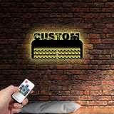 Custom Name Swimming Medal Holder with Led Light Personalized Name of Swimmer Medal Hanger Medal Display Awards Sign