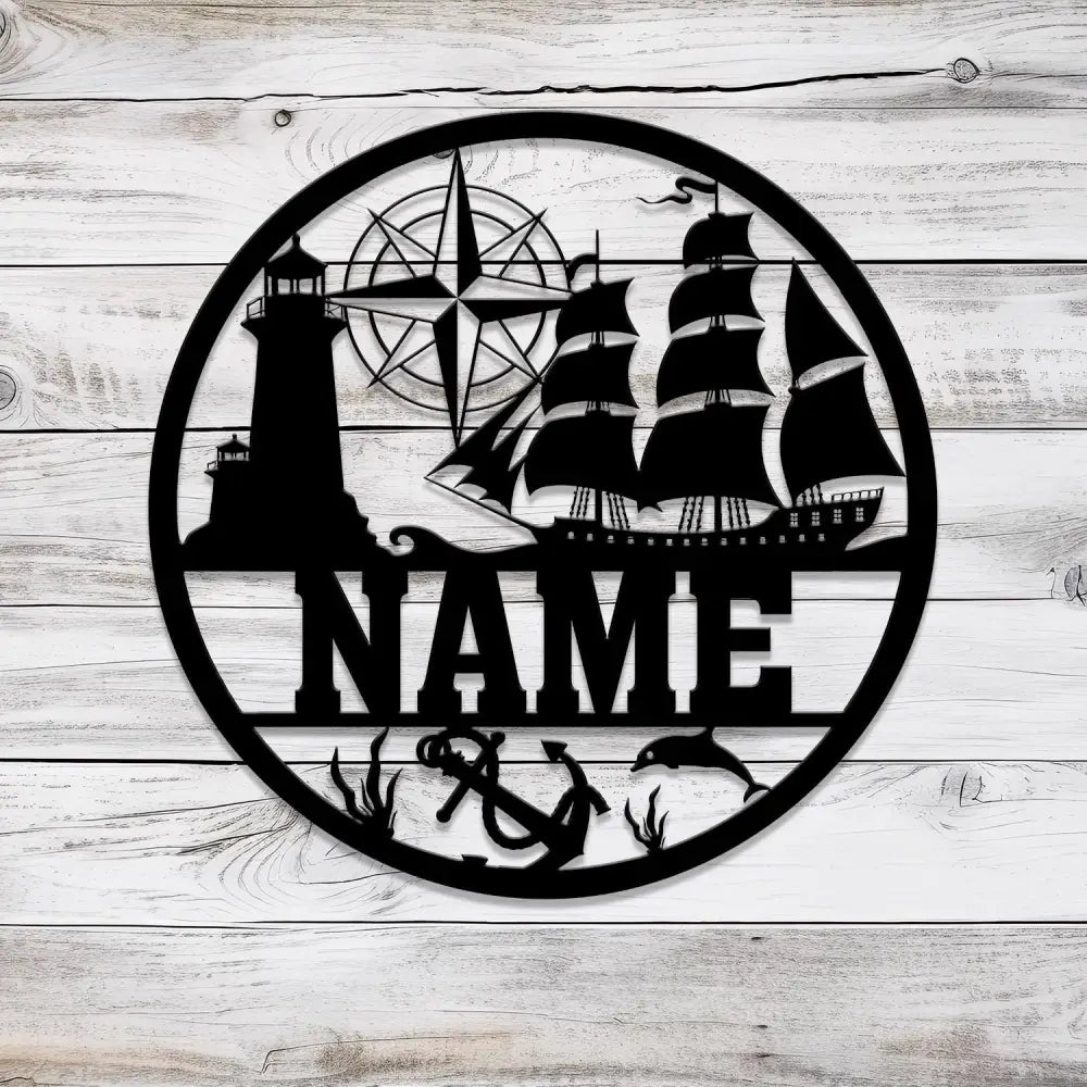 Custom Nautical Theme Baby Name Sign Nursery Name Sign Anchor Custom Baby Name Sign Ocean Anchor Nursery Decor Gift