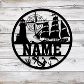 Custom Nautical Theme Baby Name Sign Nursery Name Sign Anchor Custom Baby Name Sign Ocean Anchor Nursery Decor Gift