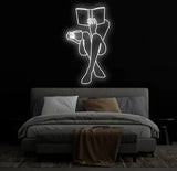 Custom Neon Woman Reading Sign LED Neon Light for Home Lounge or Library Decor Unique Modern Wall Art for Book Lovers &