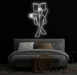 Custom Neon Woman Reading Sign LED Neon Light for Home Lounge or Library Decor Unique Modern Wall Art for Book Lovers &