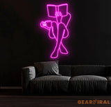 Custom Neon Woman Reading Sign LED Neon Light for Home Lounge or Library Decor Unique Modern Wall Art for Book Lovers &