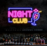 Custom Night Club Neon Bar Sign Personalized Bar Club Neon Signs Neon Sign Home Bar Decor Bar Decoration Neon Lights