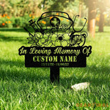 Custom Nurse Memorial Stake Hospital Stake Metal Sign Personalized Clinic Outdoor Stake Medical Garden Stake Physic