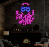 Custom Octopus Led Neon Sign Ocean Animal Led Light Bedroom Home Wall Decor Bar Wall Art House Wall Decor Party Neon