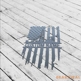 Custom Oil Field Metal Sign - Oil Field Welcome Sign - Oil Field Monogram Metal Sign - Personalized Oil Field metal