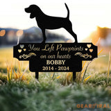 Custom Pet Metal Memorial Garden Stake Dog Memorial Sign Cat Garden Sign Pet Grave Markers Personalized Pet Name Stake
