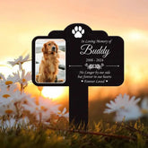 Custom Photo Dog Loss Memorial Stake Personalized Pet Grave Marker Photo Tribute Plaque for Bereaved Dog Owners Dog