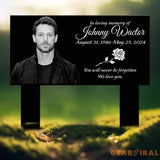 Custom Photo Grave Marker Temporary Grave Marker With Photo Outdoor Memorial Plaque Sympathy Plaque Remembrance Plaque