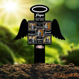 Custom Photo Grave Marker Temporary Grave Marker With Photo Outdoor Memorial Plaque Sympathy Plaque Remembrance Plaque