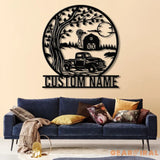 Custom Pickup Truck Metal Farm Sign Farm Metal Sign Farm Decor Personalized Family Name Sign Unique Gift for Farmers