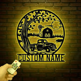 Custom Pickup Truck Metal Farm Sign Farm Metal Sign Farm Decor Personalized Family Name Sign Unique Gift for Farmers