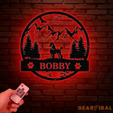 Custom Poodle Metal Sign Dog Name Sign Personalized Poodle Wall Decor Dog Lovers Wall Art Dog Mom Gifts Pet Lovers Gift