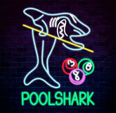 Custom Pool Shark Billiards Neon Sign for Game Room Billiards Hall Garage Sign for Wall Decor Man Cave Neon Sign Bar