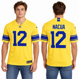 Custom Puka Nacua Los Angeles Rams Fan Inspired Premium F.U.S.E. Stitched Premium Limited Jersey - White