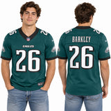 Custom Saquon Barkley Philadelphia Eagles Fan Inspired Alternate Premium F.U.S.E. Stitched Premium Limited Jersey - Black