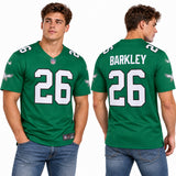 Custom Saquon Barkley Philadelphia Eagles Fan Inspired Player Performance Top - Kelly Green