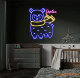 Custom Sheep Neon Sign LED Sheep Animal Light Animal Lover Wall Art Personalized Sheep Room Decor Gifts for Kids Home
