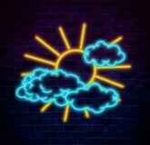 Custom Sun and Clouds Neon Sign LED Sun Wall Decor for Bedroom Light Up Cloud Neon Sign Nature Inspired Wall Art LED