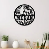 Custom Unicorn Name Sign with Led Lights Personalized Unicorn Lover Name Sign Nursery Decor Girls Room Decor Christmas