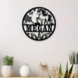 Custom Unicorn Name Sign with Led Lights Personalized Unicorn Lover Name Sign Nursery Decor Girls Room Decor Christmas