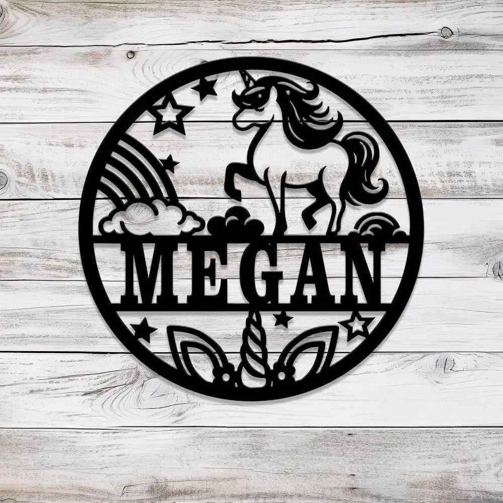 Custom Unicorn Name Sign with Led Lights Personalized Unicorn Lover Name Sign Nursery Decor Girls Room Decor Christmas
