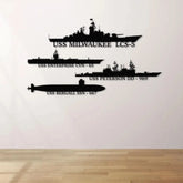 Custom US Navy Ships Metal Sign with Led Light Navy Veterans Gift Navy Gifts For Men Fathers Day Gift For Navy Dad