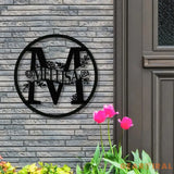 Custom Wall Art LED Light Monogram Wall Decor Family Name Sign Wedding Gift - Gearviral