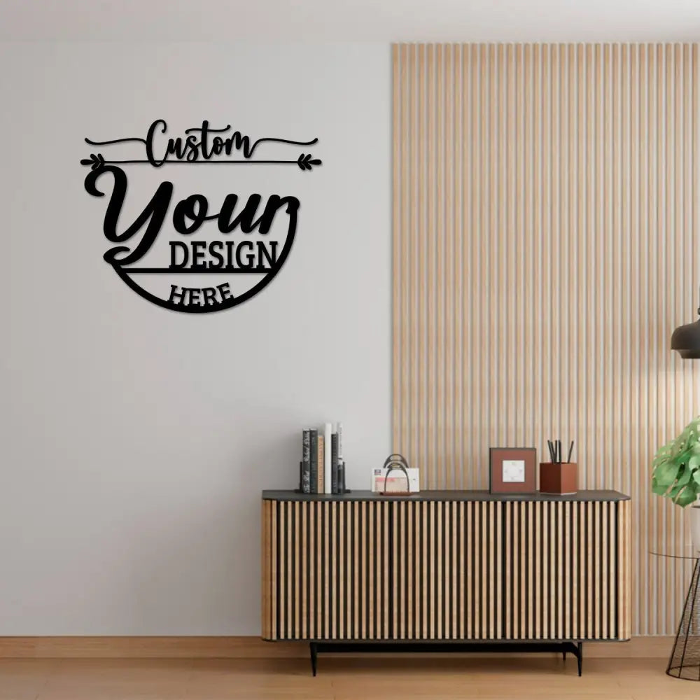 Custom Your Logo Design Metal Wall Art with Led Light Business Logo Sign Christmas Gift Birthday Gift for Mom Dad