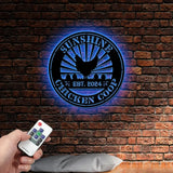 Customized Chicken Farm Metal Sign Hen House Coop Sign Family Name Metal Sign for Farm House Our Little Coop Sign Metal